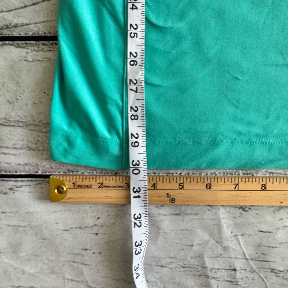 Nike Golf Dri-Fit‎ Polo Shirt XL Teal Paradise Valley Logo Performance - Picture 6 of 14